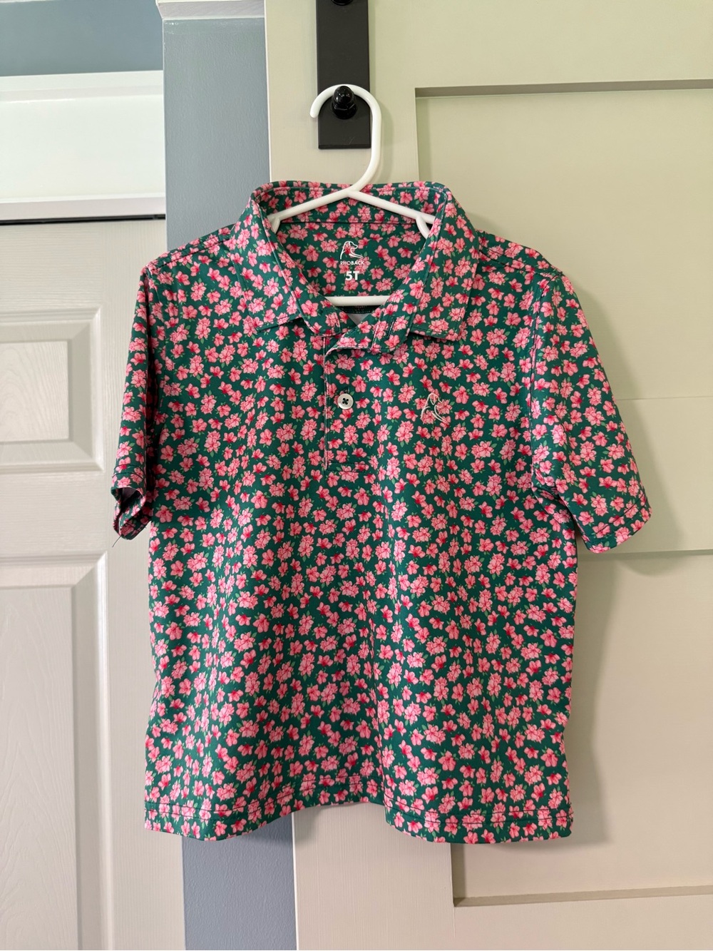 Rhoback “The Lil’ Azalea” Toddler Short Sleeve Performance Polo